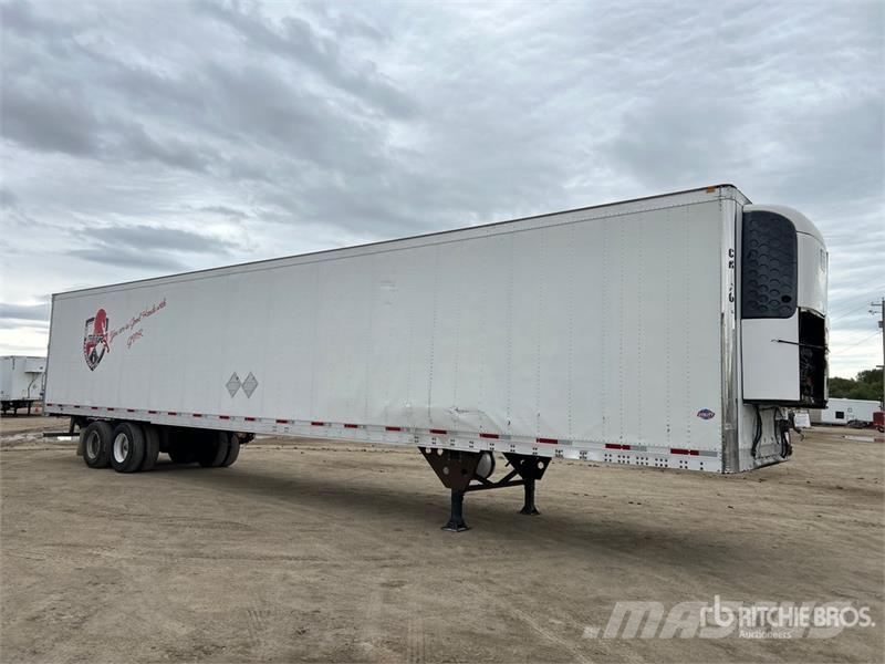 Utility 53 ft x 102 in T/A Refrigerated Trailer Puspriekabės su izoterminiu kėbulu