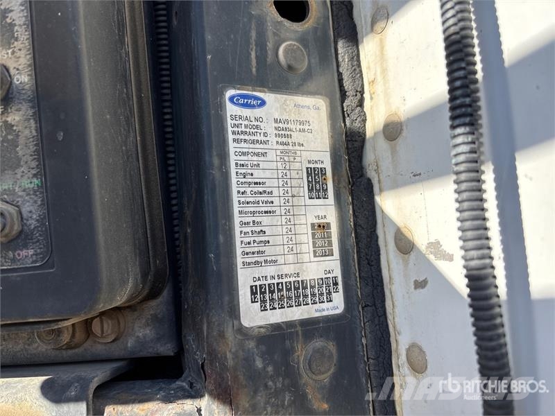 Utility 53 ft x 102 in Tri/A Refrigerated Trailer Koel-vries opleggers