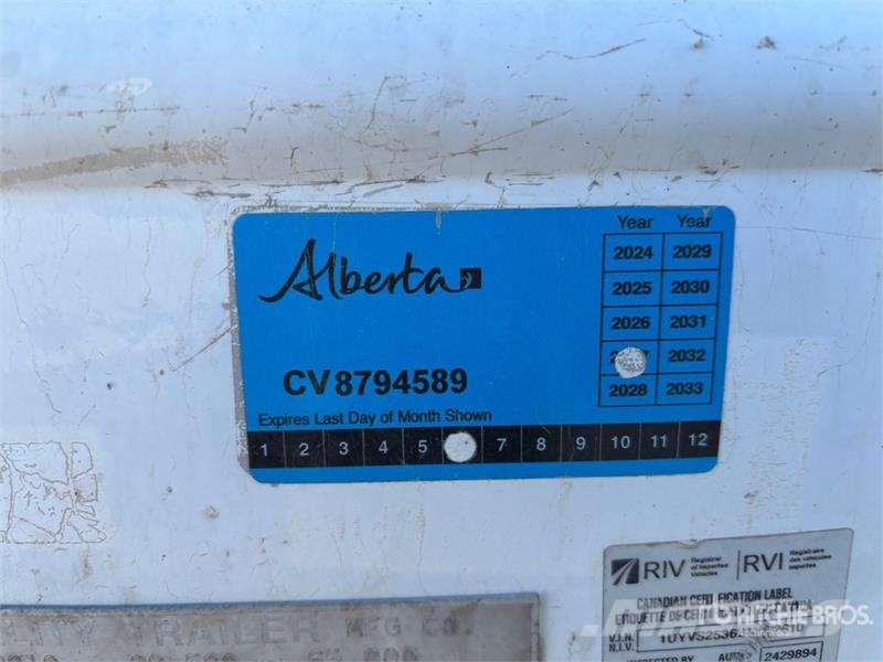 Utility 53 ft x 102 in T/A Refrigerated Trailer Frysetrailer Semi