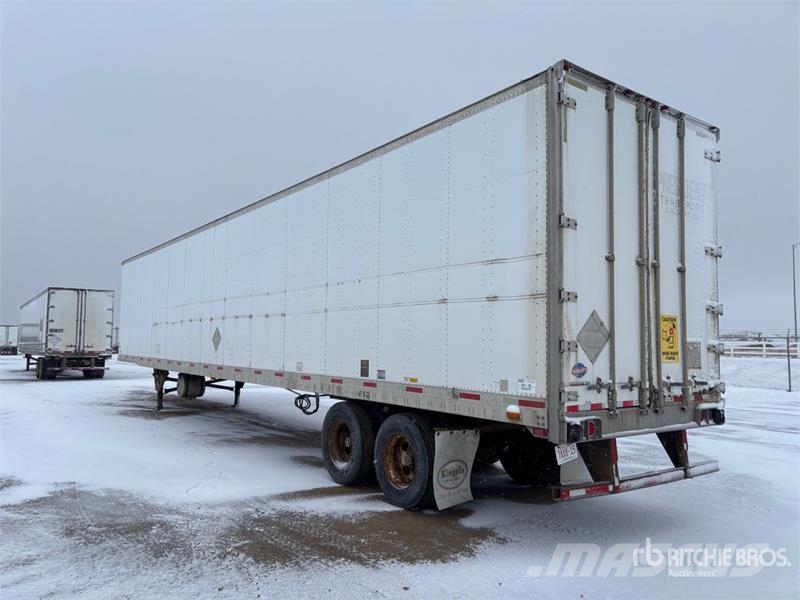 Utility 53 ft x 102 in T/A Heated Van Trailer Gesloten opbouw trailers