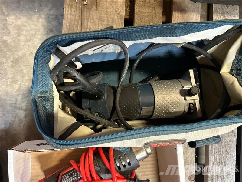 Utility Heater, Corded Drill, Router & Grinder Andre komponenter
