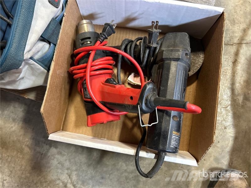 Utility Heater, Corded Drill, Router & Grinder Andre komponenter