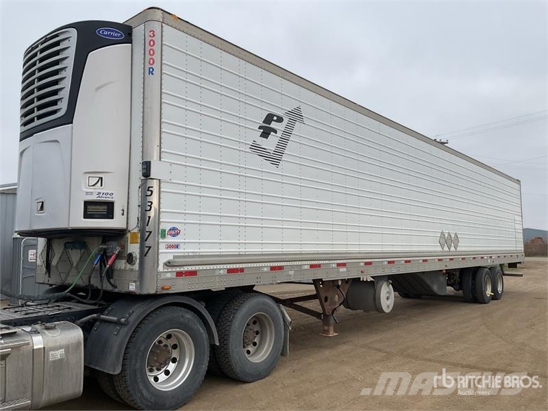 Utility Refrigerated Trailer نصف مقطورات بدرجة حرارة قابلة للضبط
