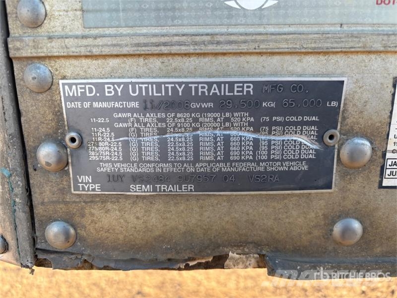 Utility VS2RA 48 ft x 102 in T/A Refrigerated Trailer Semi-trailer med Kølefunktion