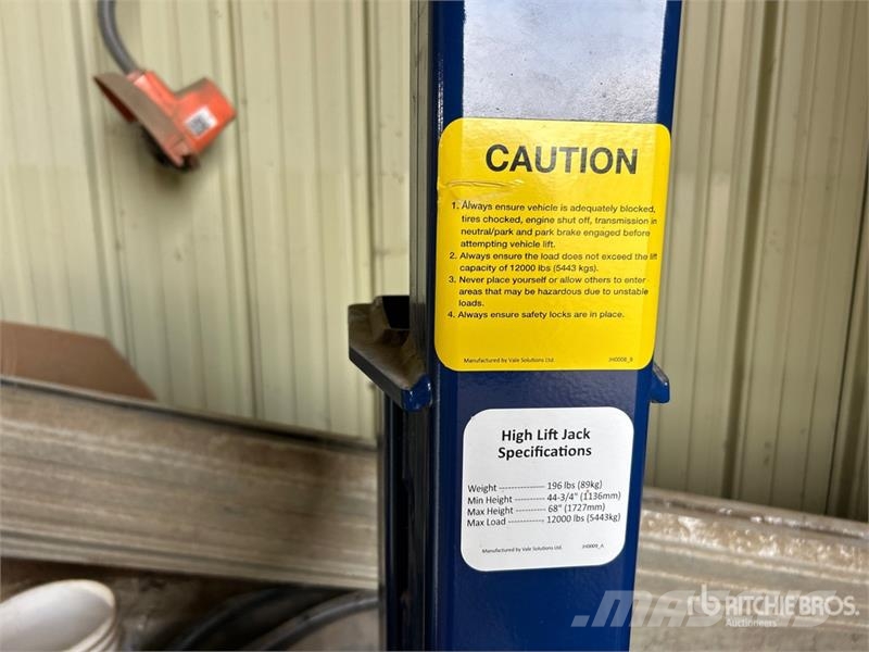 Vale Solutions VHL12000 12000 lb Sprayer Jack 其他農業機械