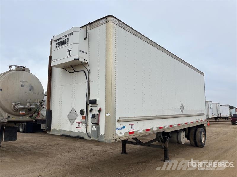 Vanguard 28 ft Pup S/A Refrigerated Trailer Dobozos pótkocsik
