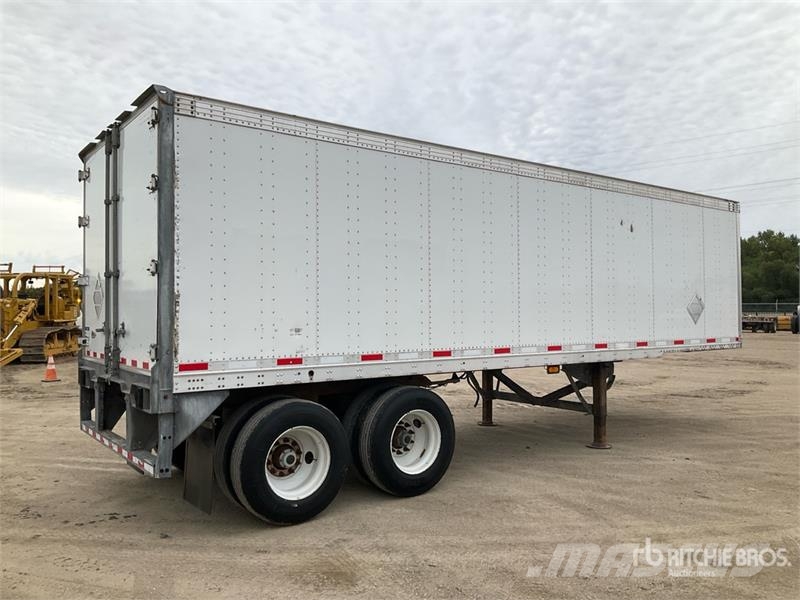 Vanguard 28 ft x 102 in T/A Van Trailer Причепи-фургони