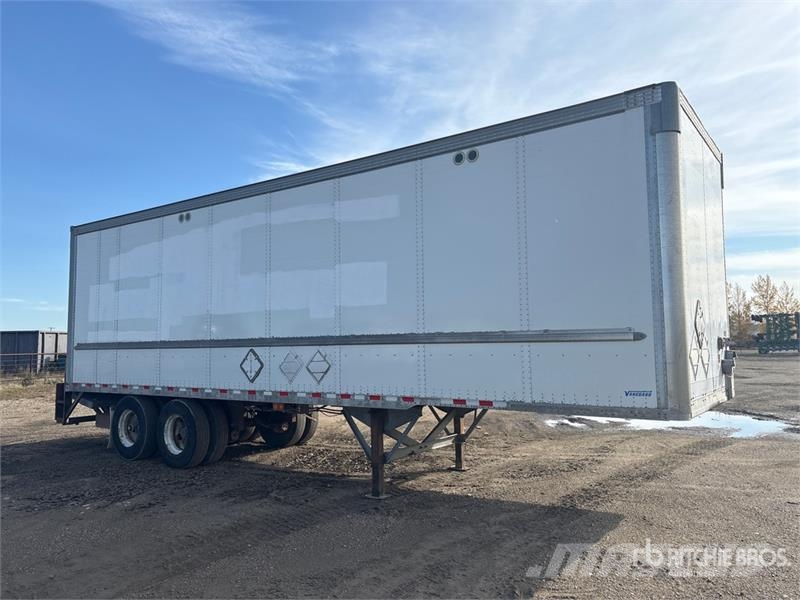 Vanguard 32 ft x 102 in T/A Van Trailer 박스 바디 트레일러