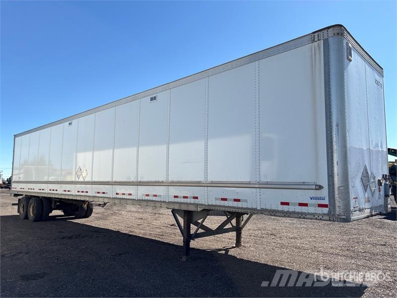 Vanguard 53 ft T/A Van Trailer Furgons