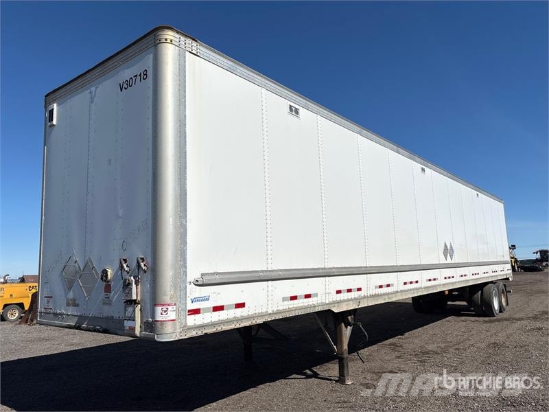 Vanguard 53 ft T/A Van Trailer Furgons