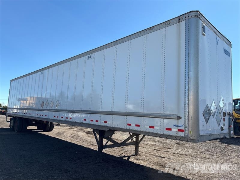 Vanguard 53 ft T/A Van Trailer Furgons