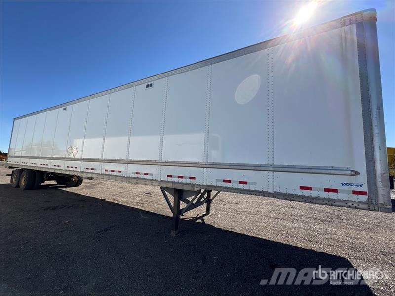 Vanguard 53 ft T/A Van Trailer Furgons