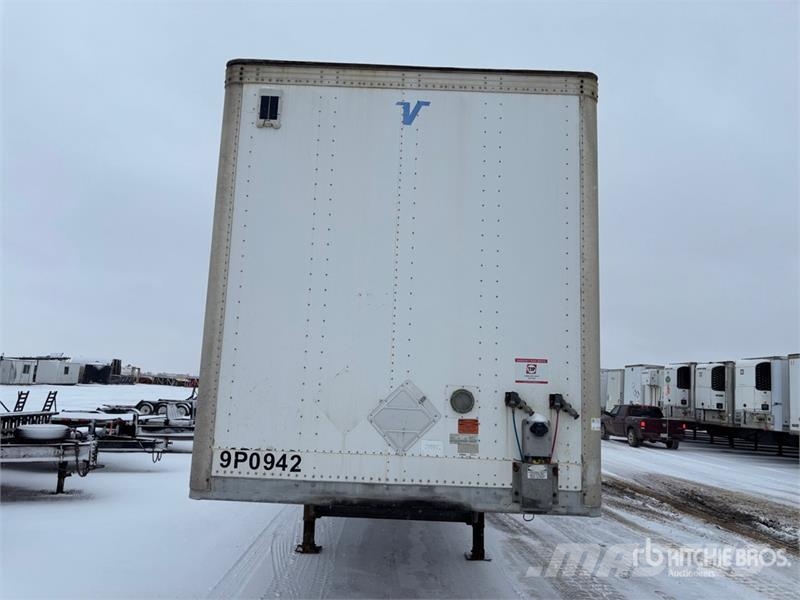 Vanguard 53 ft x 102 in T/A Van Trailer Ремаркета фургони