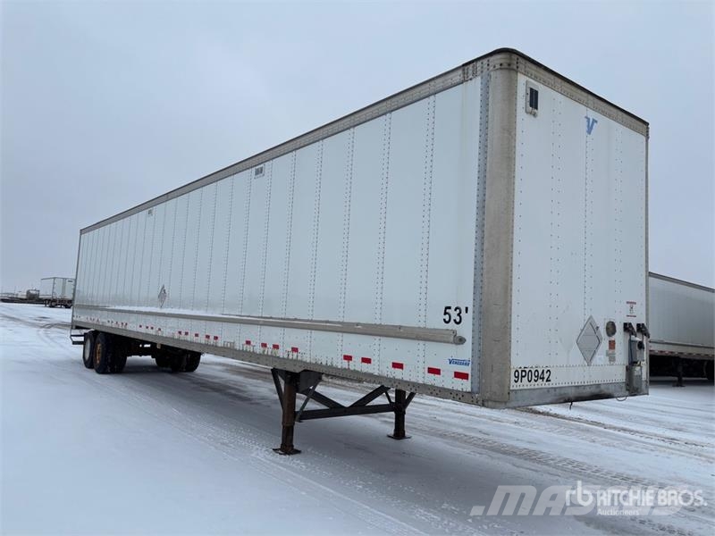 Vanguard 53 ft x 102 in T/A Van Trailer Ремаркета фургони