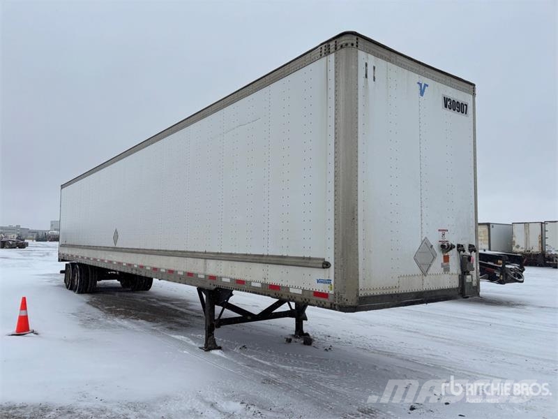Vanguard 53 ft x 102 in T/A Van Trailer Furgons