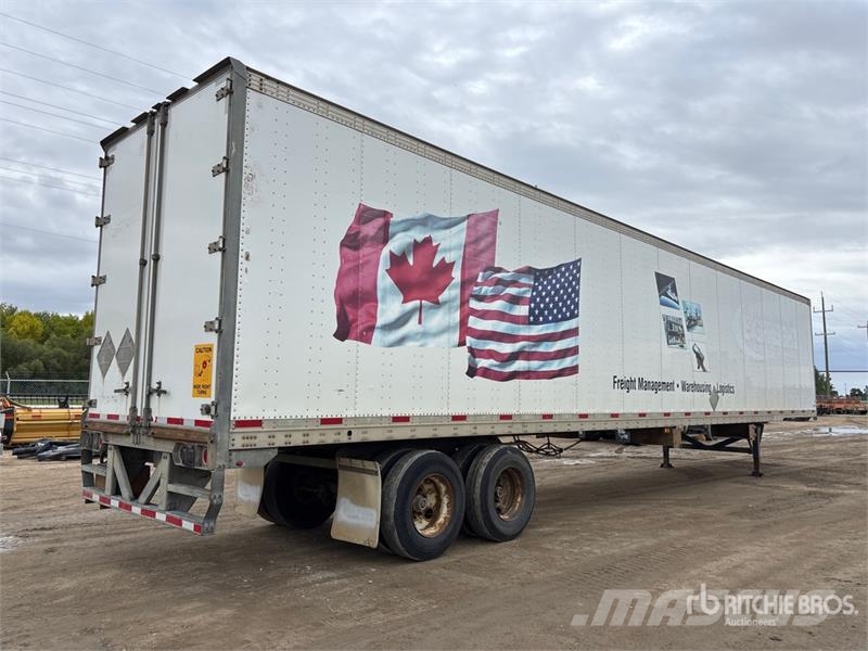 Vanguard 53 ft x 102 in T/A Van Trailer Причепи-фургони