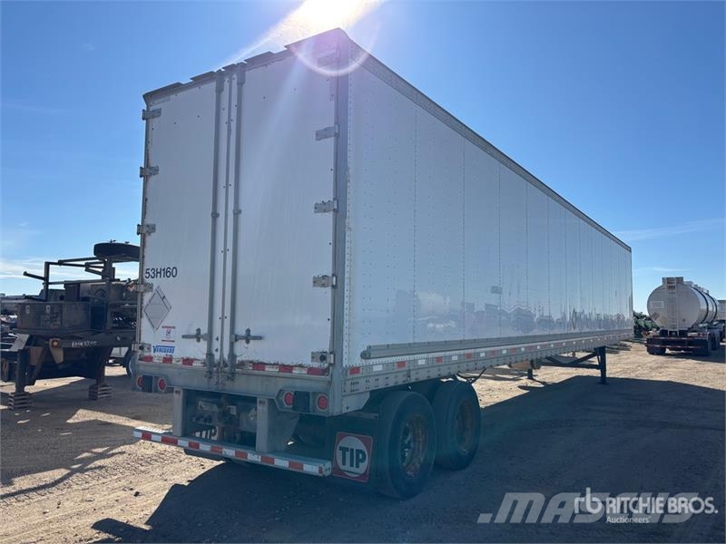 Vanguard 53 ft x 102 in T/A Heated Van Trailer Dobozos pótkocsik