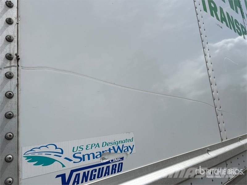 Vanguard 53 ft x 102 in T/A Van Trailer Причепи-фургони