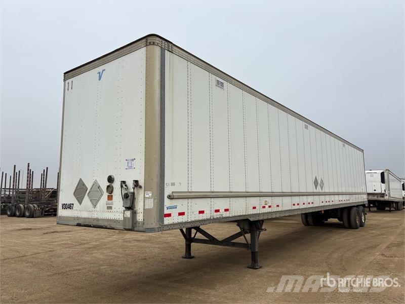 Vanguard 53 ft x 102 in T/A Van Trailer مقطورات ذات هيكل صندوقي