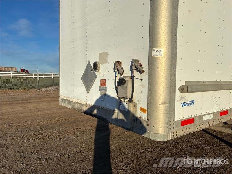 Vanguard 53 ft x 102 in T/A Van Trailer Gesloten opbouw trailers