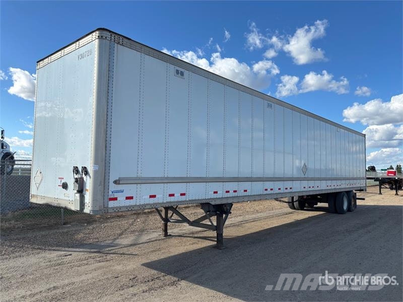 Vanguard 53 ft x 102 in T/A Van Trailer Причепи-фургони