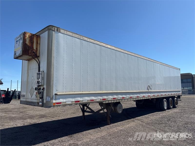 Vanguard 53 ft x 102 in Tri/A Van Trailer Furgons