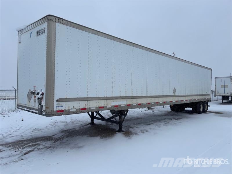 Vanguard 53 ft x 102 in T/A Van Trailer Gesloten opbouw trailers