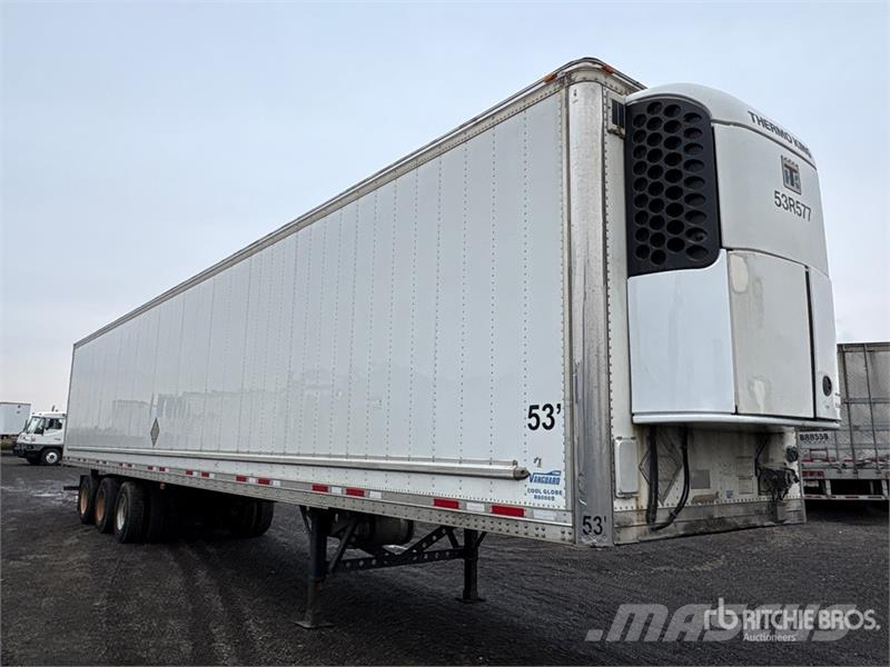 Vanguard 53 ft x 102 in Tri/A Refrigerated Trailer Temperature controlled semi-trailers