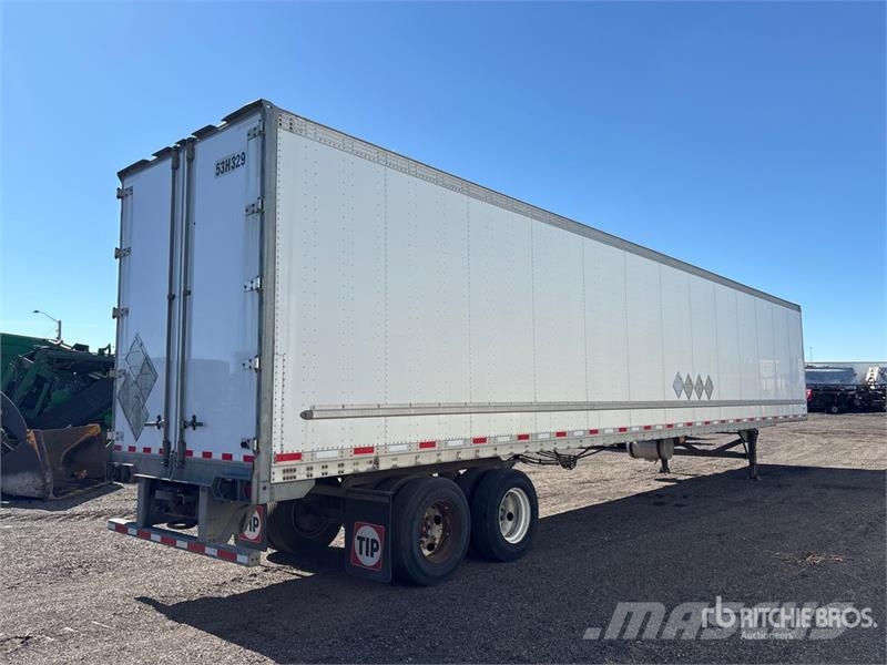 Vanguard 53 ft x 102 in T/A Van Trailer Furgons