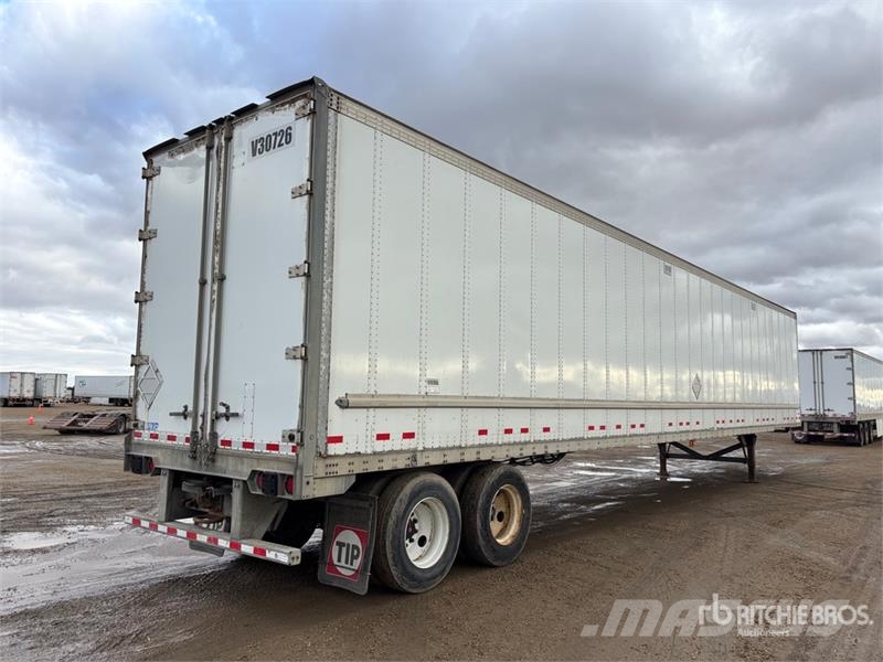 Vanguard 53 ft x 102 in T/A Van Trailer Dobozos pótkocsik