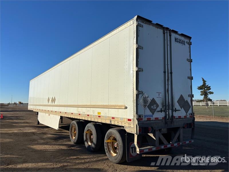 Vanguard 53 ft x 102 in Tri/A Heated Van Trailer مقطورات ذات هيكل صندوقي