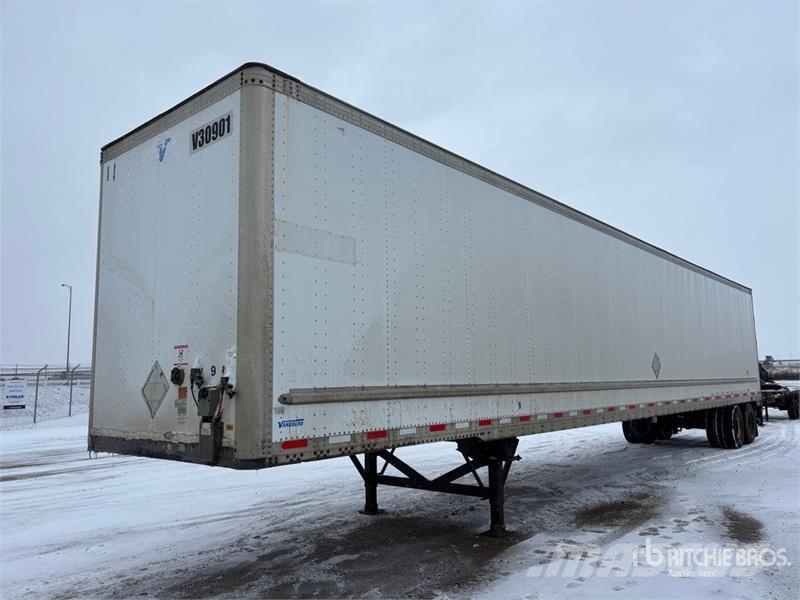 Vanguard 53 ft x 102 in T/A Van Trailer Ремаркета фургони