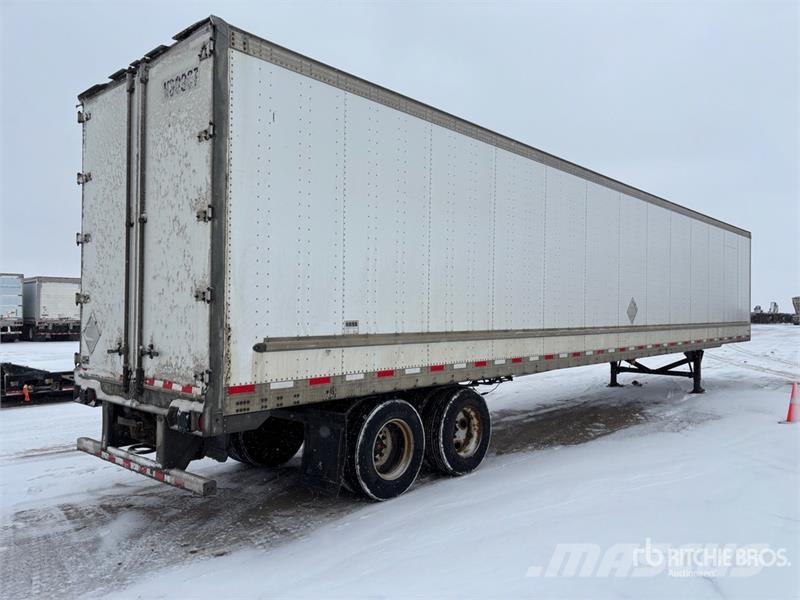 Vanguard 53 ft x 102 in T/A Van Trailer Furgons