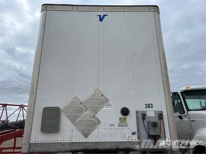 Vanguard 53 ft x 102 in T/A Van Trailer Przyczepy ze skrzynią zamkniętą