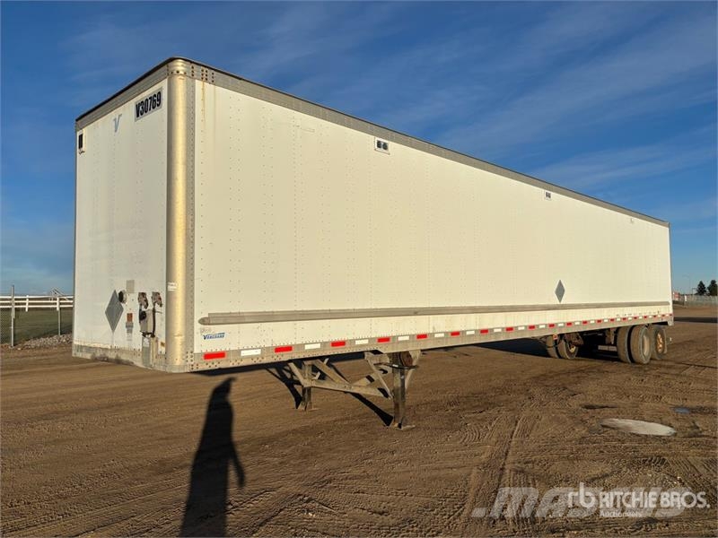 Vanguard 53 ft x 102 in T/A Van Trailer Gesloten opbouw trailers