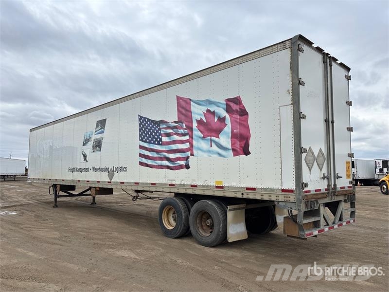 Vanguard 53 ft x 102 in T/A Van Trailer Причепи-фургони