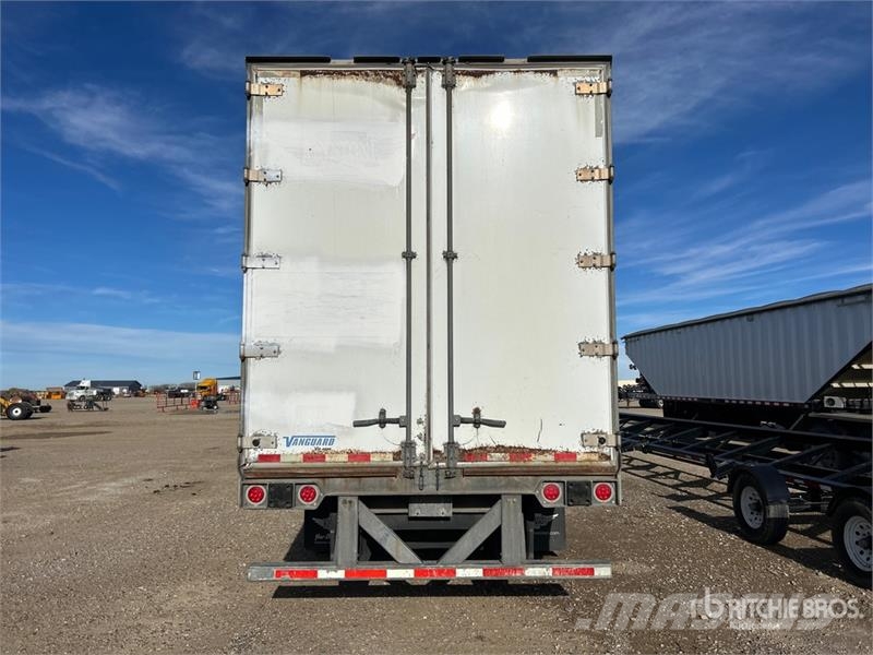 Vanguard 53 ft x 102 in T/A Van Trailer Dobozos pótkocsik