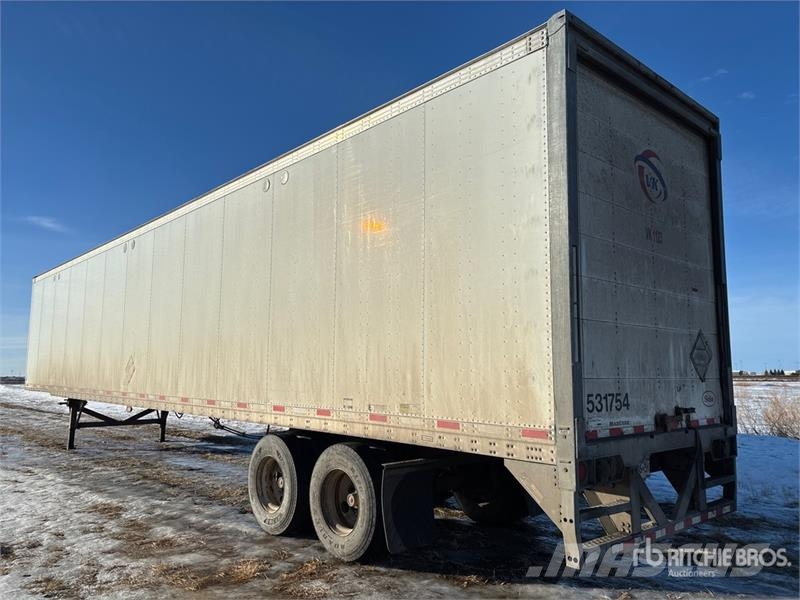 Vanguard 53 ft x 102 in T/A Van Trailer Cajas de remolque