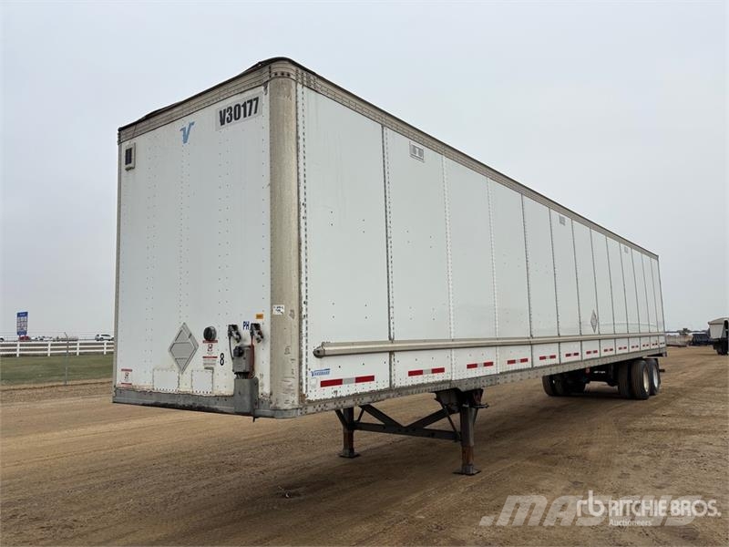 Vanguard 53 ft x 102 in T/A Van Trailer Rimorchi cassonati