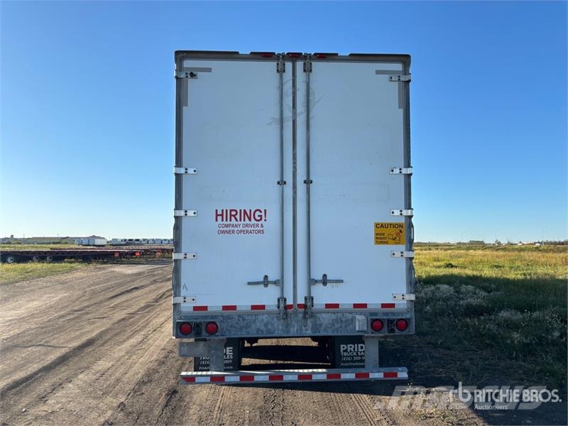 Vanguard 53 ft x 102 in T/A Van Trailer Fast kasse