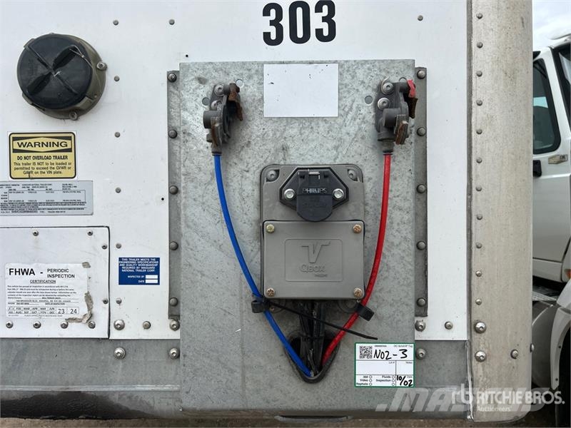 Vanguard 53 ft x 102 in T/A Van Trailer Przyczepy ze skrzynią zamkniętą
