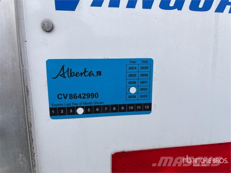Vanguard 53 ft x 102 in T/A Van Trailer مقطورات ذات هيكل صندوقي