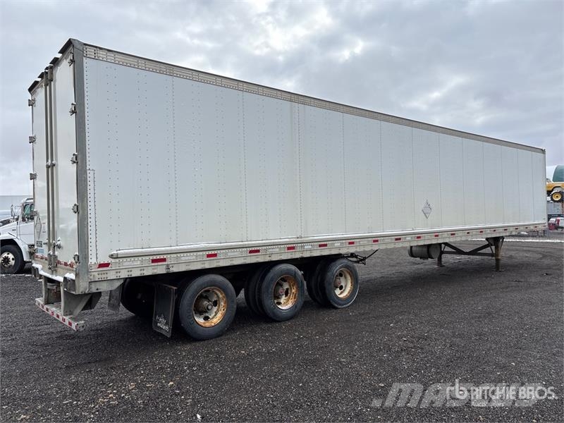 Vanguard 53 ft x 102 in Tri/A Van Trailer Umpikoriperävaunut