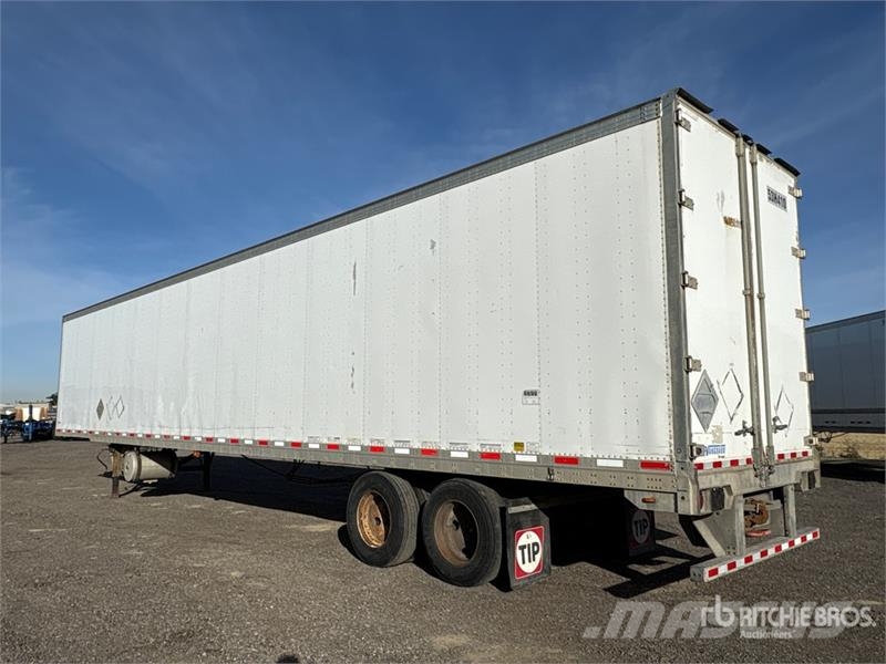 Vanguard 53 ft x 102 in T/A Heated Van Trailer Skappåbygg
