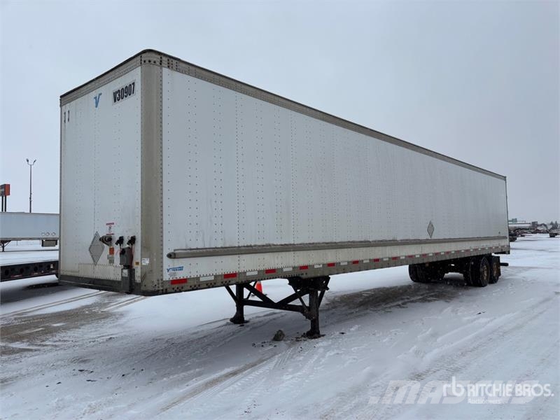 Vanguard 53 ft x 102 in T/A Van Trailer Furgons