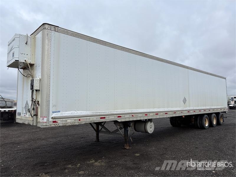 Vanguard 53 ft x 102 in Tri/A Van Trailer Umpikoriperävaunut