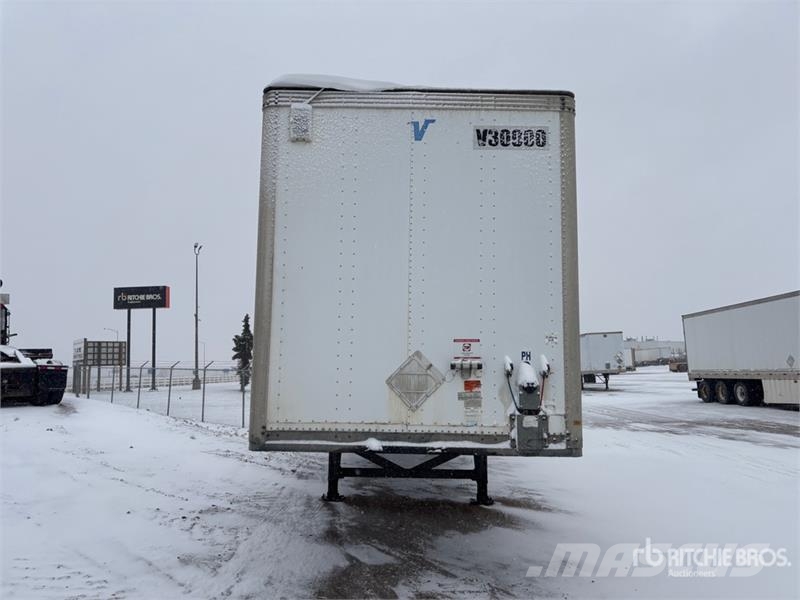 Vanguard 53 ft x 102 in T/A Van Trailer Gesloten opbouw trailers