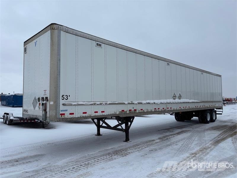 Vanguard 53 ft x 102 in T/A Van Trailer Ремаркета фургони