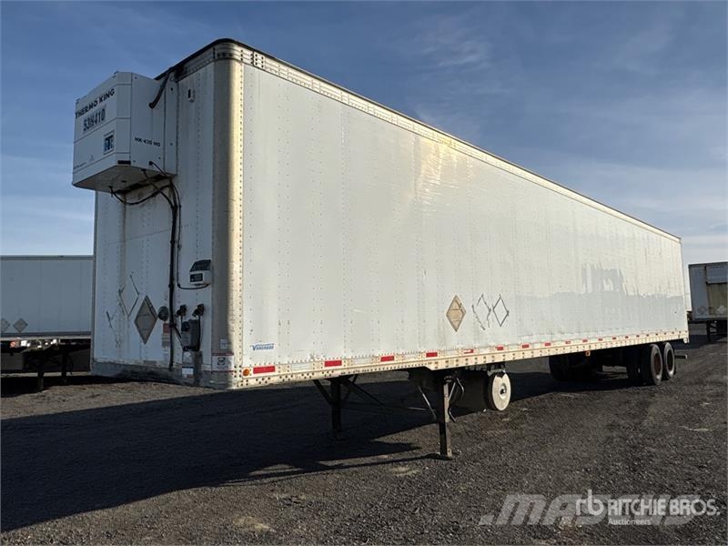 Vanguard 53 ft x 102 in T/A Heated Van Trailer Skappåbygg
