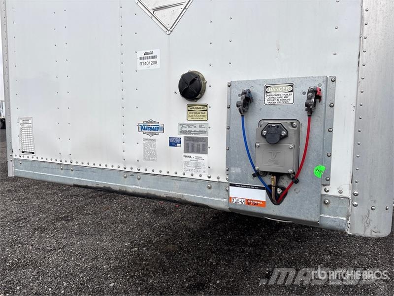 Vanguard 53 ft x 102 in T/A Van Trailer مقطورات ذات هيكل صندوقي